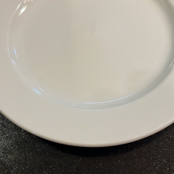 White Porcelain China by HOME - 4 Salad Plates - 8 in. - Picture 8 of 8